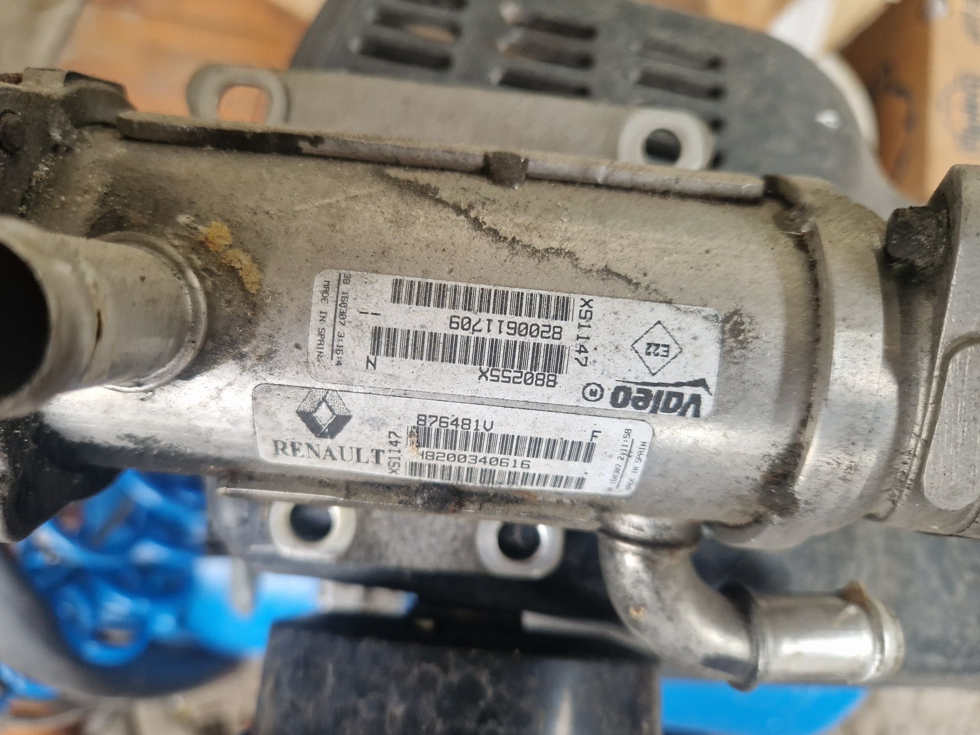 Охолоджувач вихлопних газів Renault 2.0 dci Vivaro 2.0 cdti 8200611709