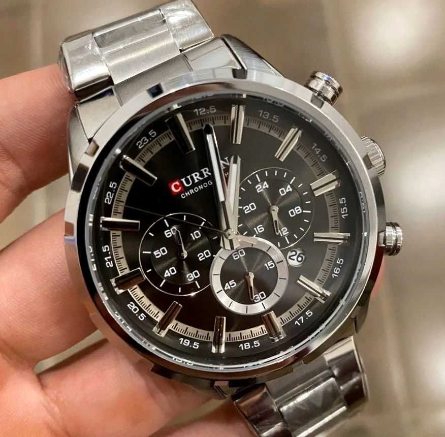Чоловічий годинник Curren 8355  в коробочці наручные мужские часы