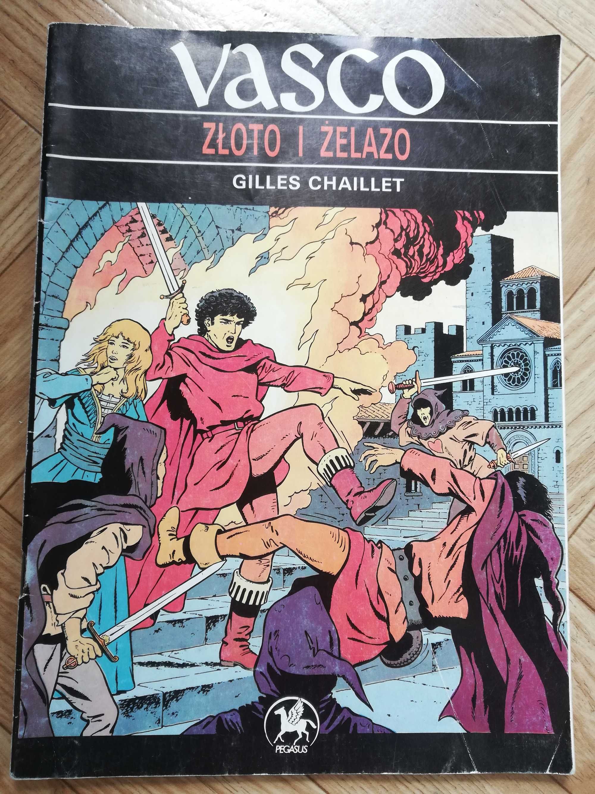 komiks Vasco: ,,Zloto i zelazo"