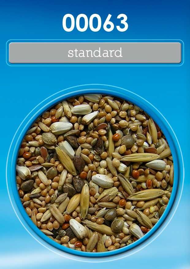 Karma dla małej i średniej papugi Standard 1kg