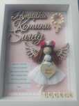 Pamiątka Pierwszej Komuni Świętej Aniołek handmade