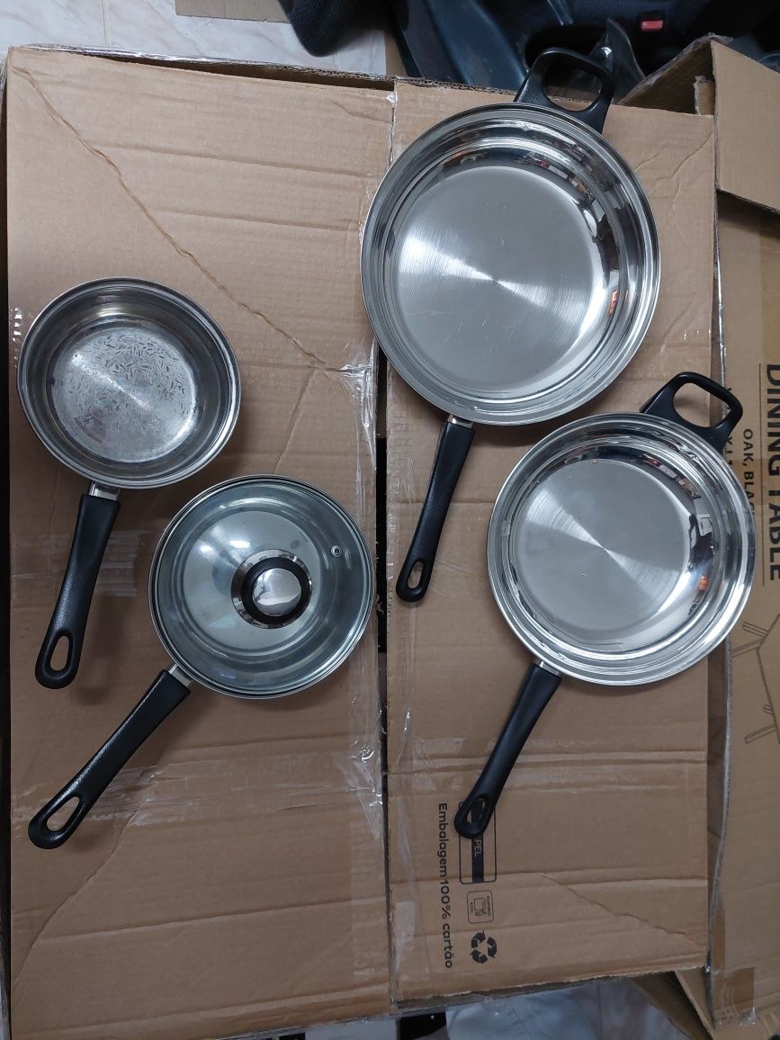 Conjunto de Tachos Completo ( 9 peças)