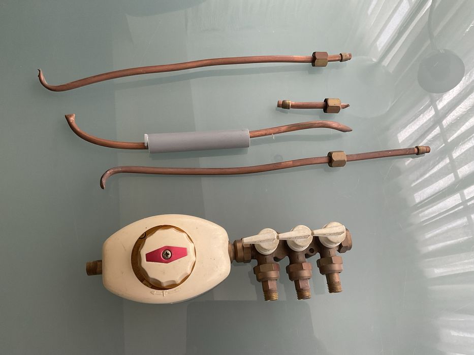 Redutor e valvula gas para autocaravana roullote