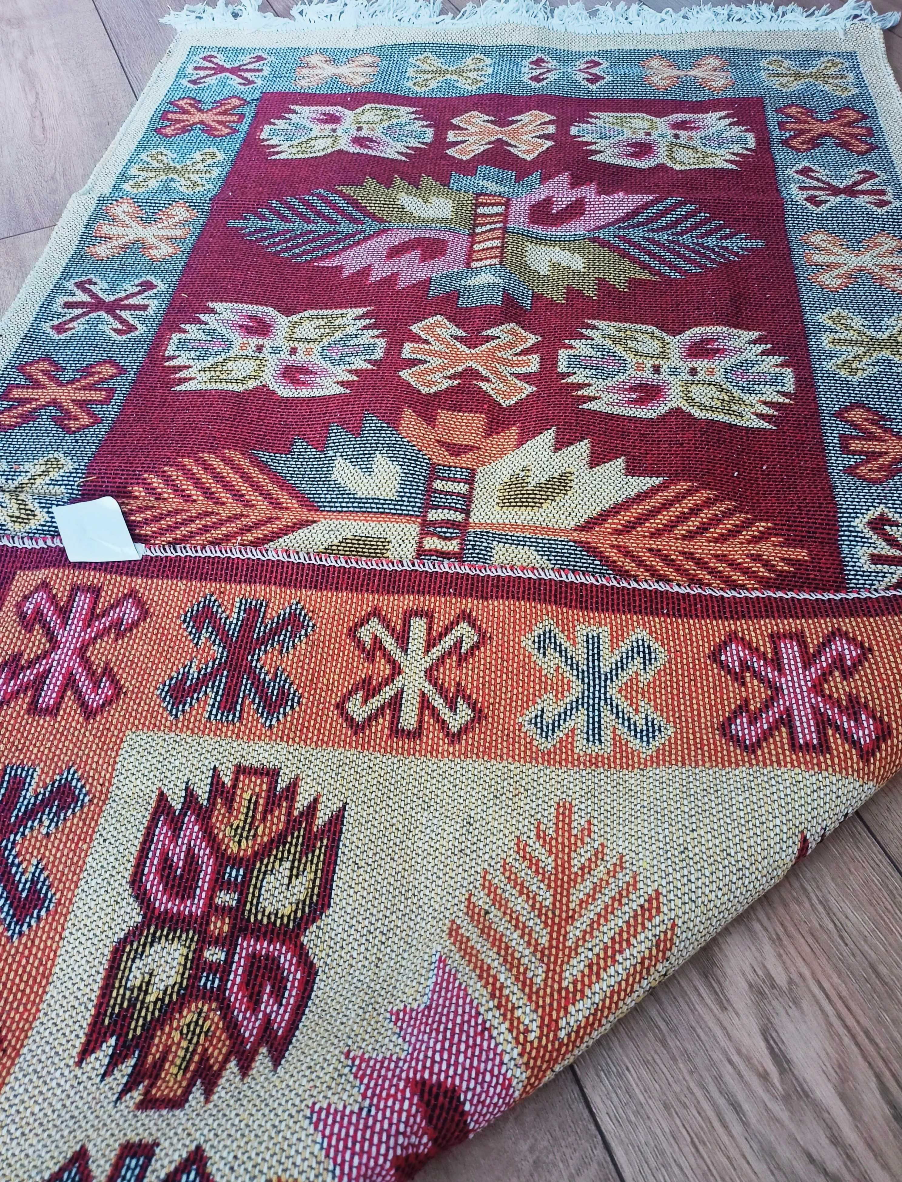 Dywan dywanik dwustronny boho do salonu na balkon korytarz uniwersalny
