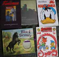Книги і дитячі комікси англійською і швецькою -  по 115 і по 62 грн
