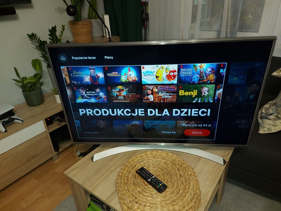 LG smart tv webOS 4K HDR 43' wi fi nagłośnienie harman kardon