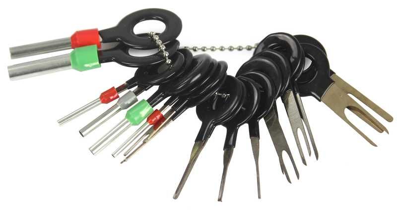 KLUCZE DO DEMONTAŻU Konektorów wtyczek Pinów Zestaw