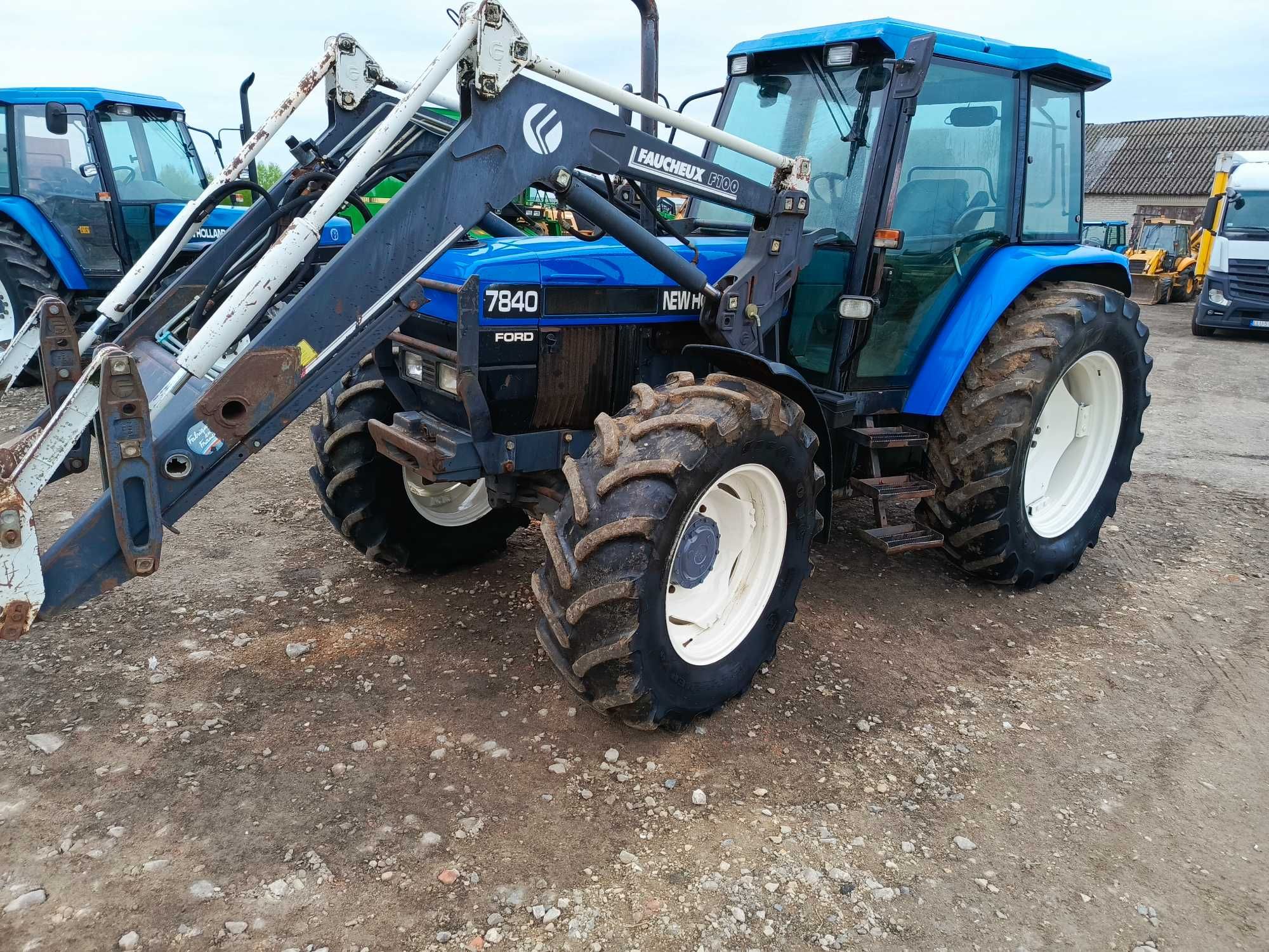 new holland 7840 sprowadzony