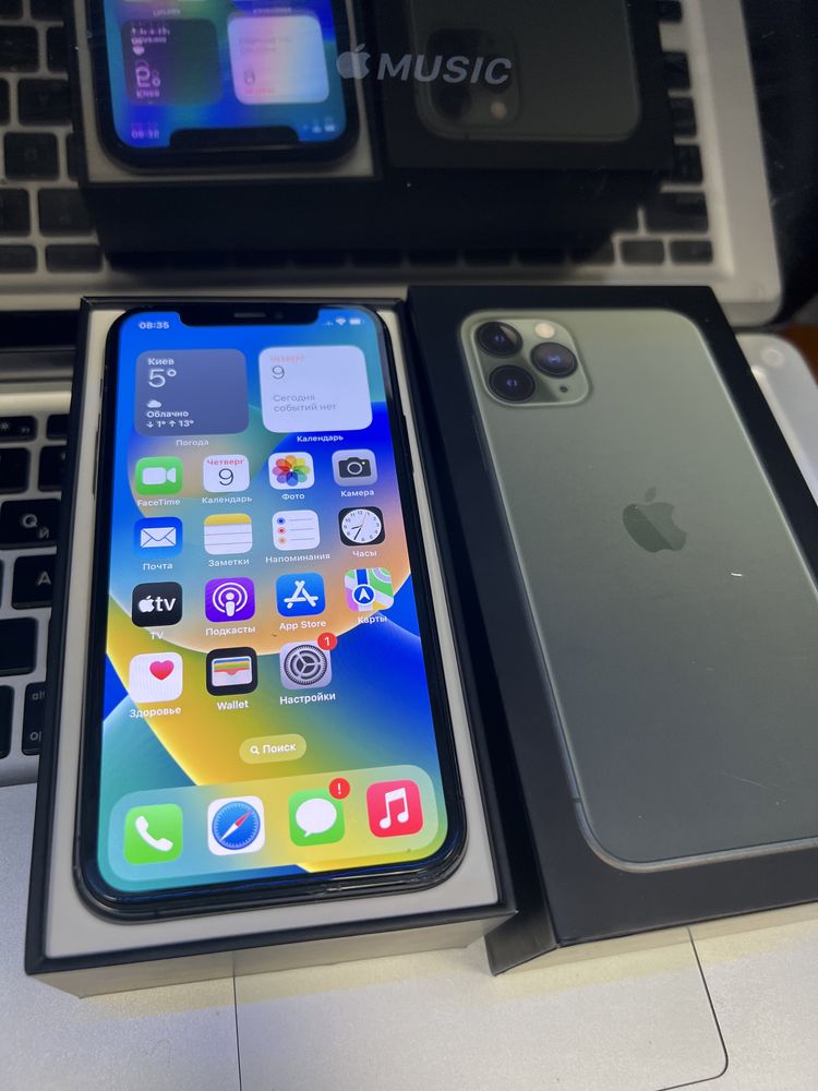 Продам iPhone 11 Pro 256gb батерея і екран оригінал міняли