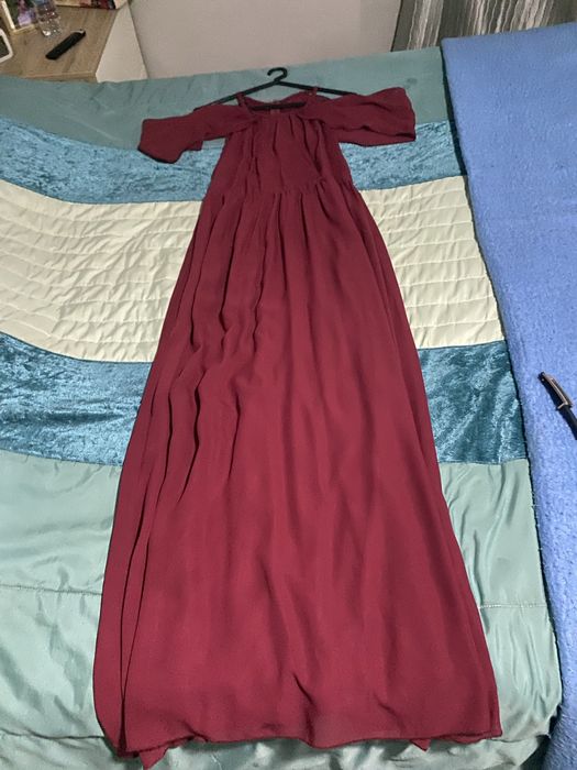 Vestido de cerimonia vermelho