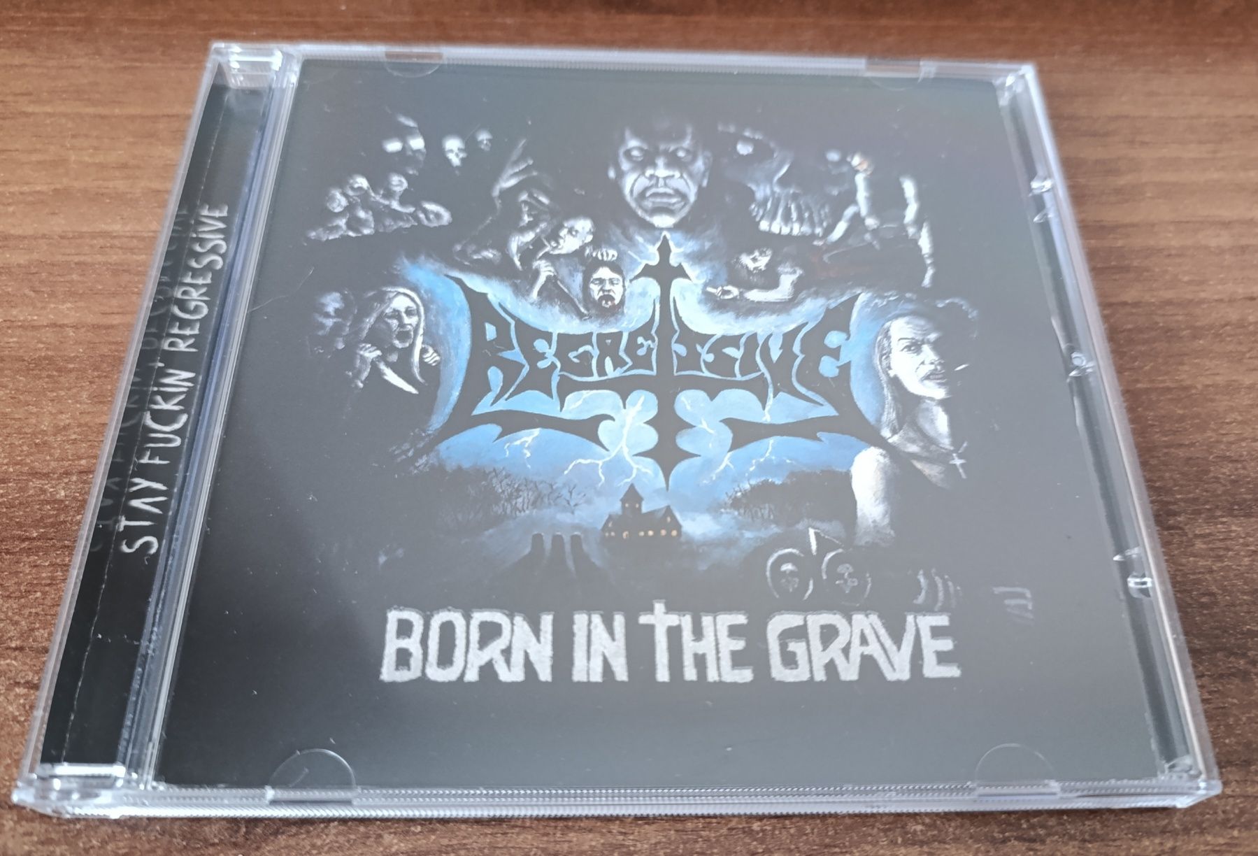 REGRESSIVE - Born In The Grave - Black speed metal cd