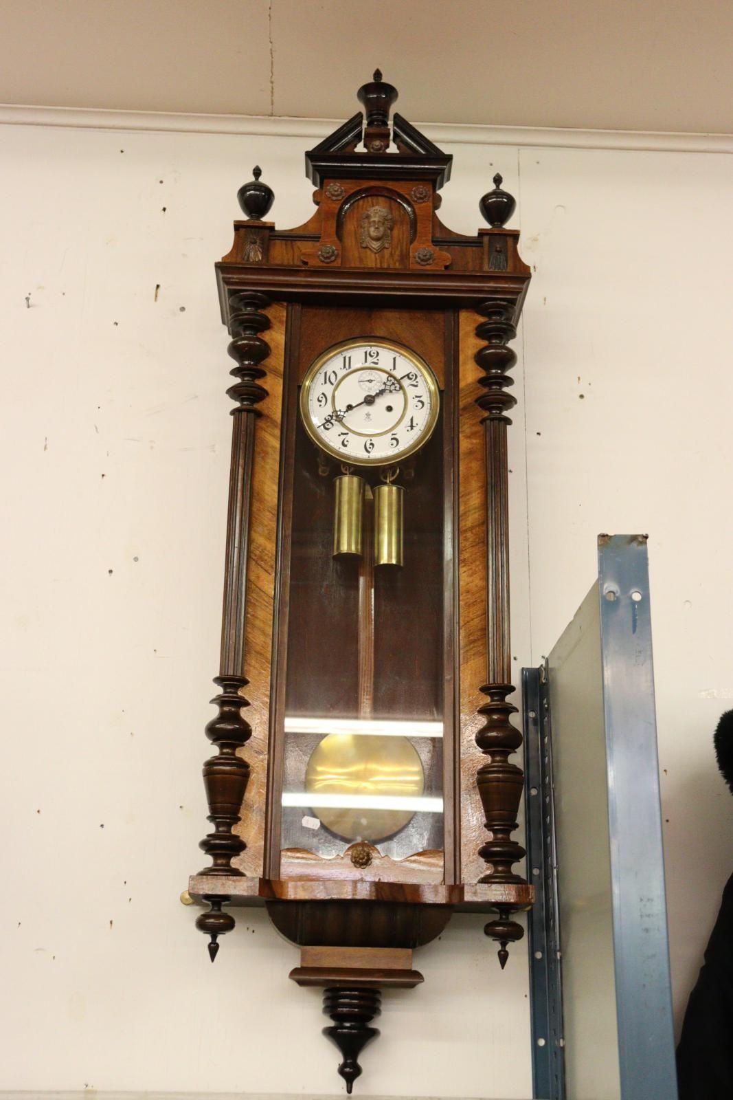 Zegar Gustaw Becker linkowiec  H132