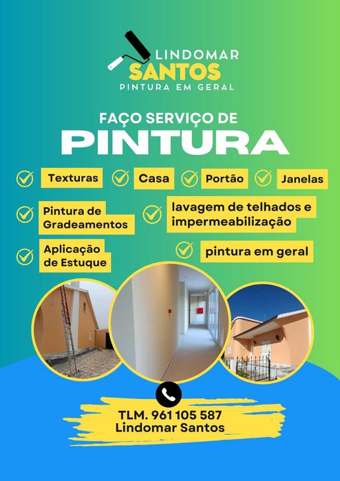 Serviços, Pinturas em Geral
