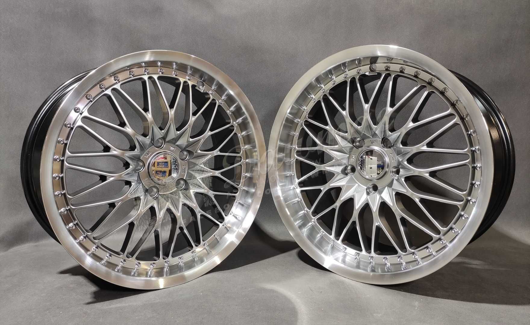Felgi aluminiowe DM25 19" 8,5J ET35 + 9,5J ET38 5x120 HyperBlackMacLip