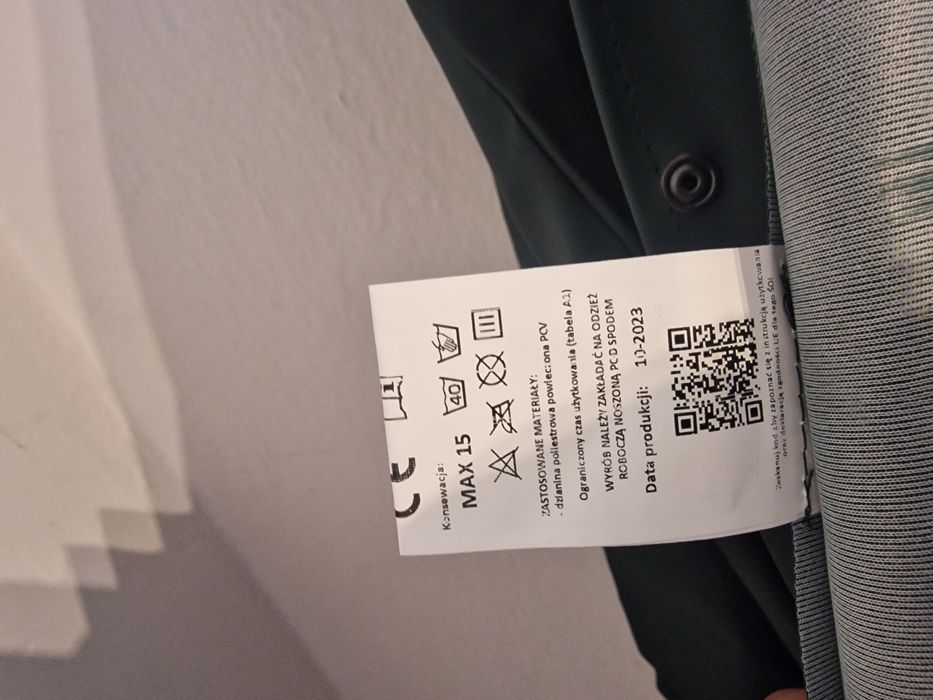 Płaszcz roboczy Waders MAT-PW1200 przeciwdeszczowy, wodoodporny - Ziel