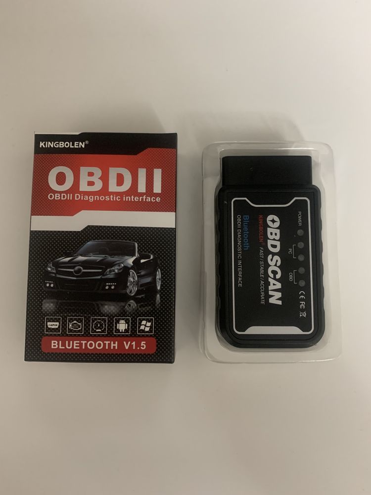 Автосканер OBD2 ELM 327 v1.5 KINGBOLEN BLUETOOTH (PIC18F25K80)