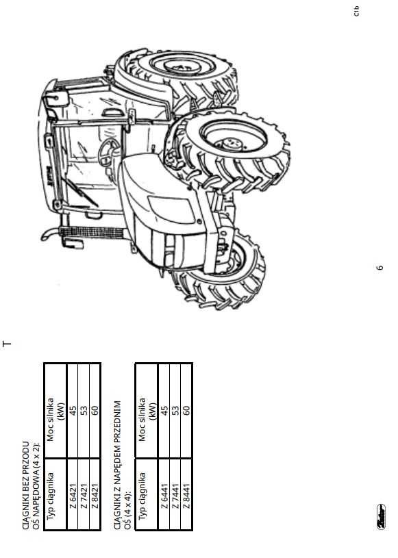 Instrukcja obsługi Zetor Proxima 6421, 7421, 8421, 6441, 7441, 8441 PL