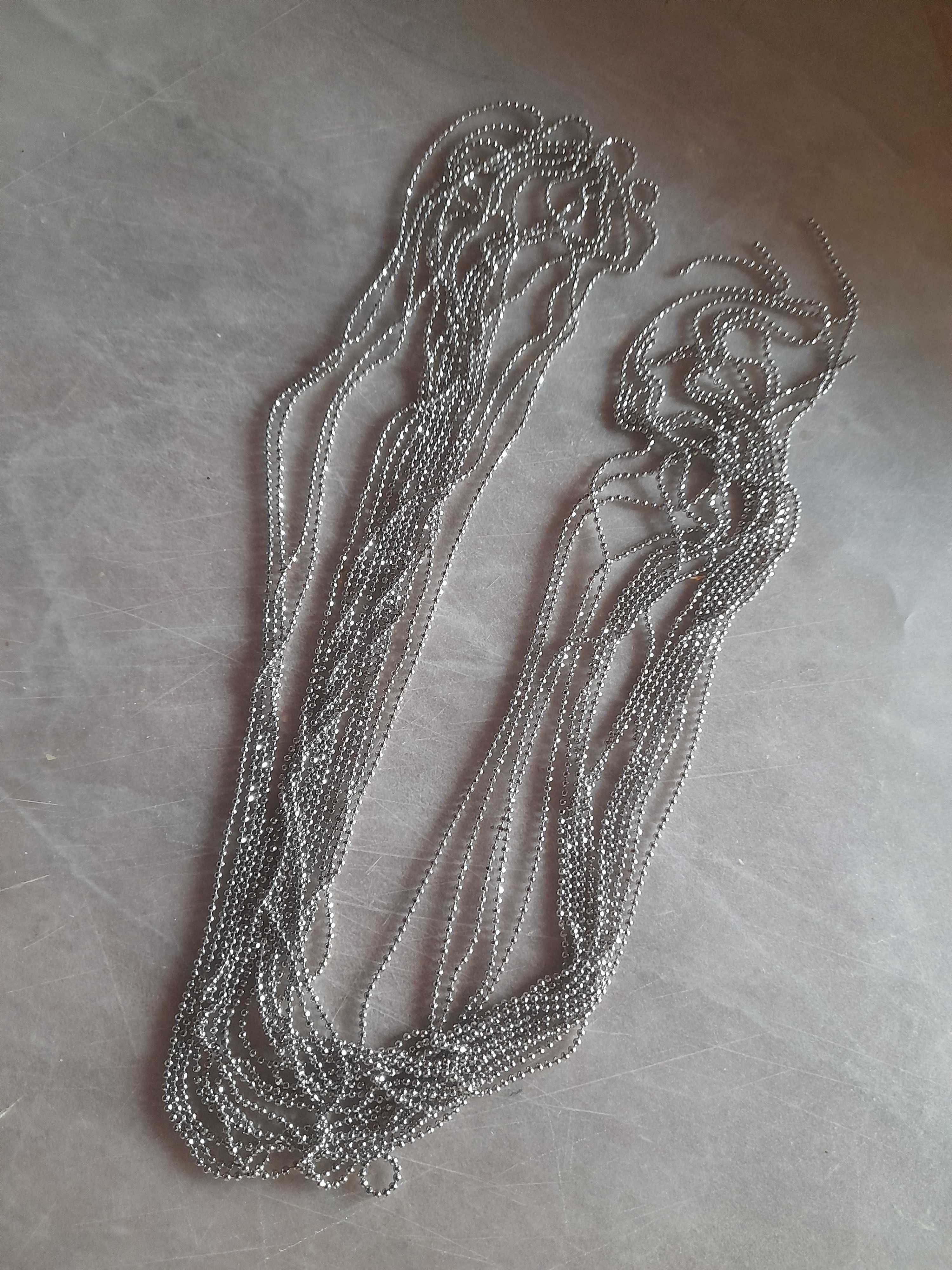 Бижутерия (жемчуг, агат), цепочки плоская, шариковая, шнуры нат.кожа