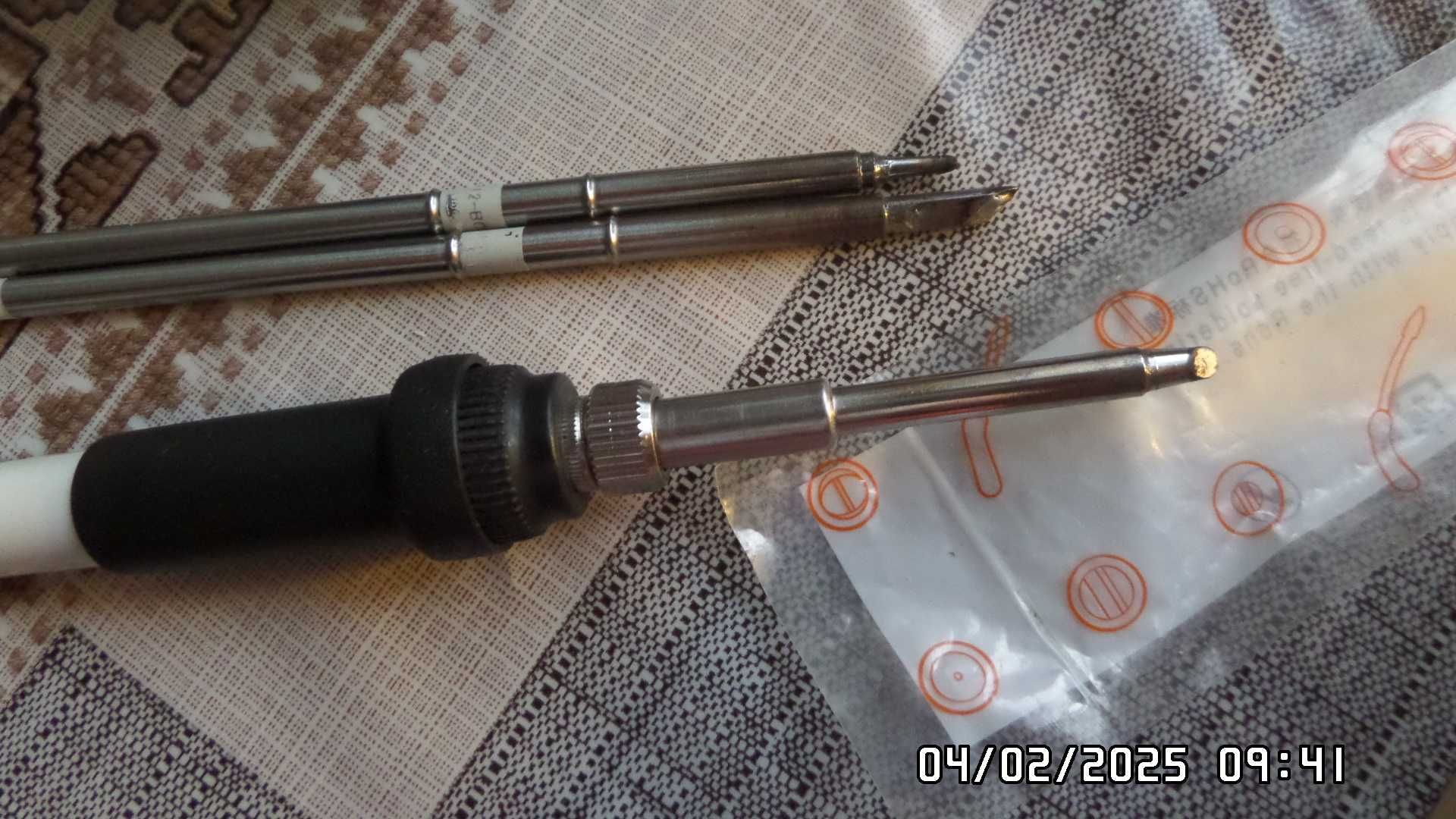 Паяльник Т12 на акумуляторе макита 3 жала