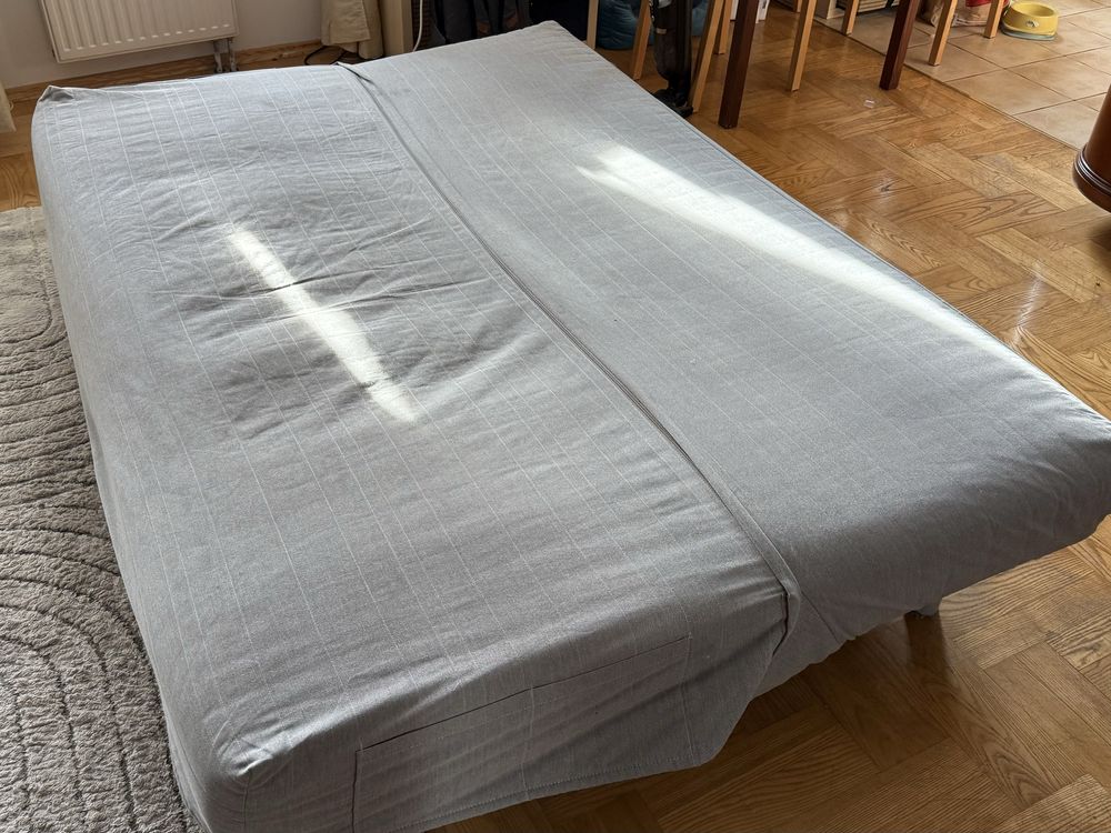 DUŻE I ROZKŁADANE Łożko Ikea Beddinge ze specjalnym pokrowcem