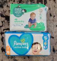 Підгузки Pampers, Fred Flo 3, 4