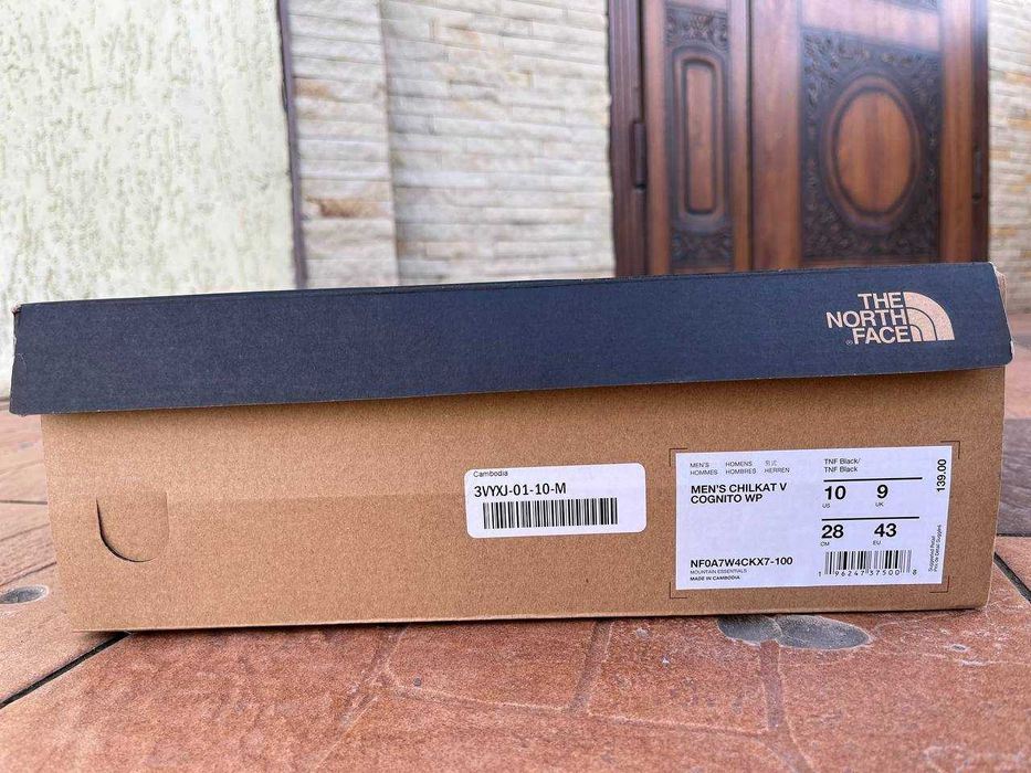 Зимові черевики The North Face Chilkat V Cognito 43-44 розмір