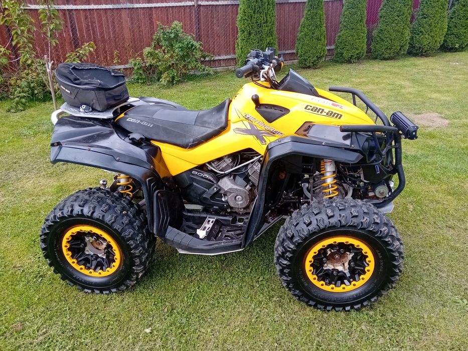Can am renegade 800r zarejestrowany ringi wspomaganie wyciągarka 2011r