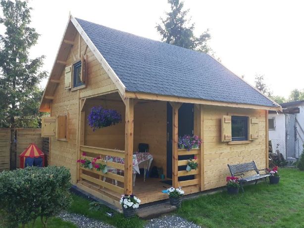 Domek  bez pozwolenie domki z drewna producent szkieletowe