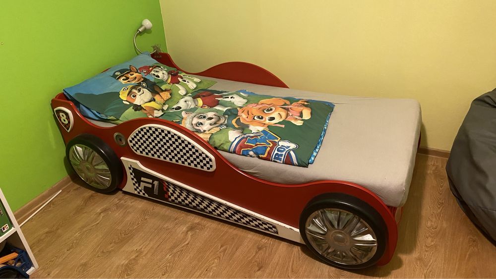 Łóżko samochód dziecięce