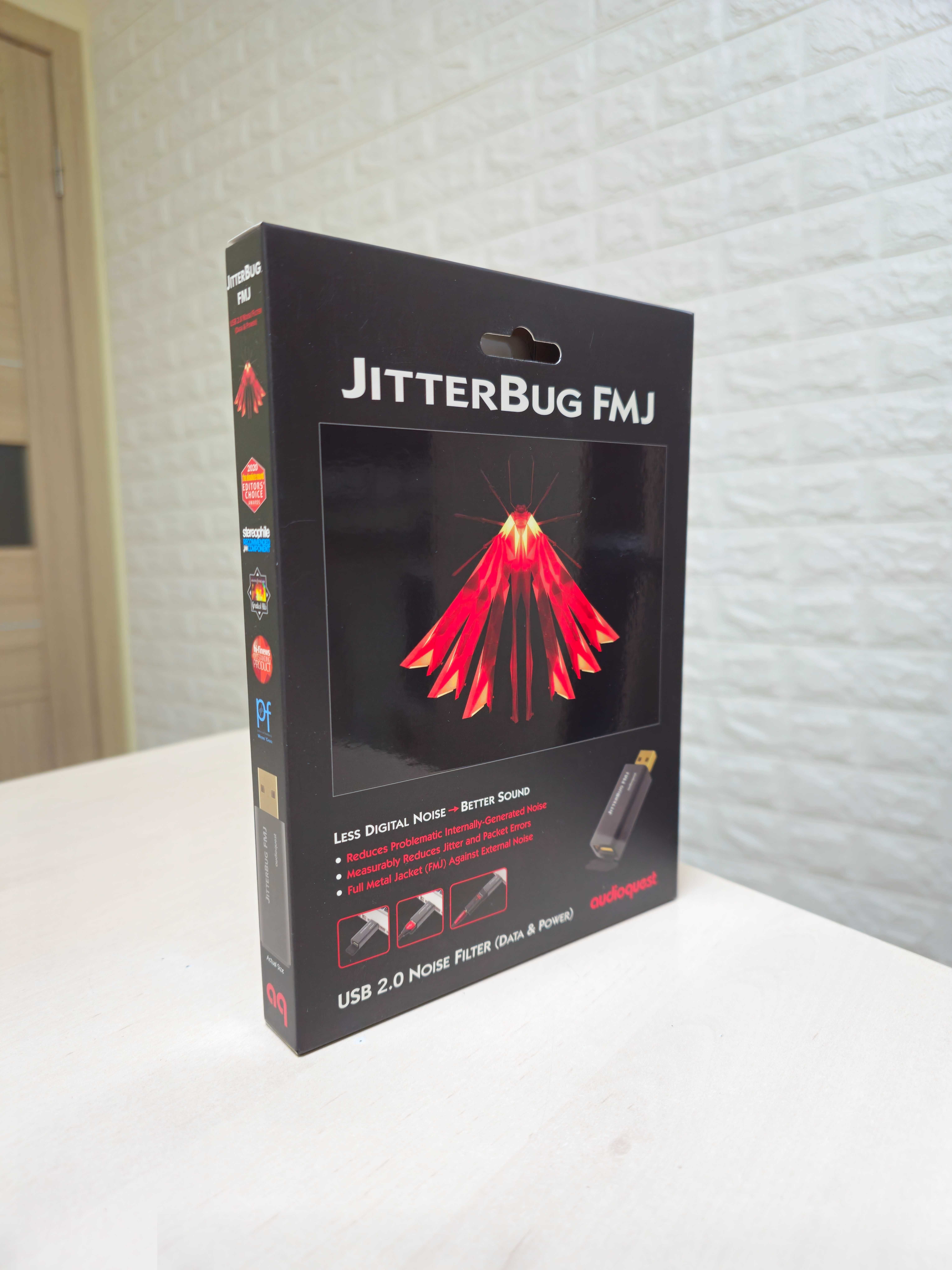 AudioQuest JitterBug FMJ USB 2.0 Фільтр шумів даних та живлення