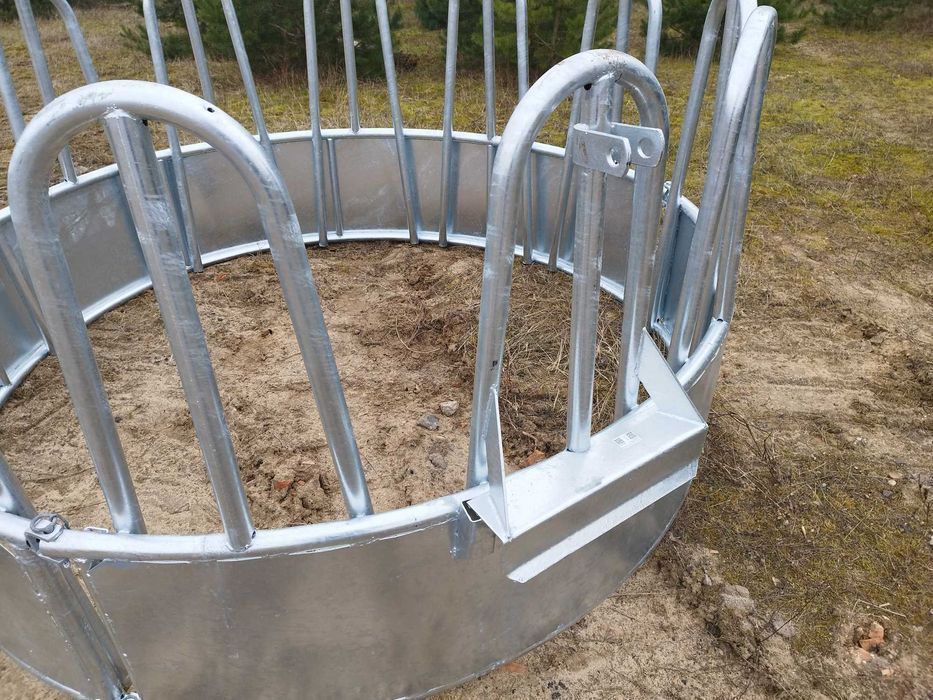 Paśnik dla bydła krów koni OKRĄGŁY ocynkowany
