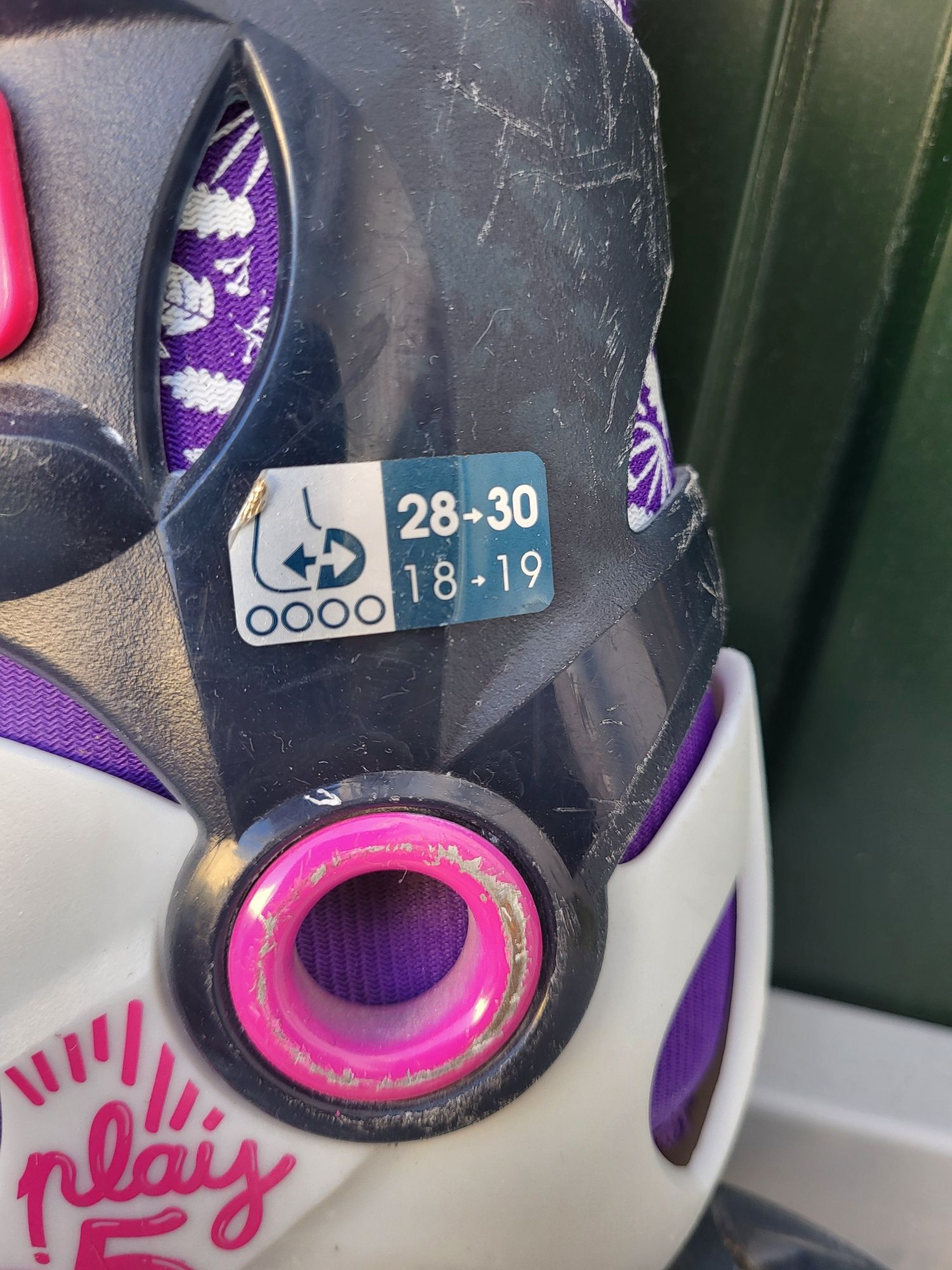 Patins em linha decathlon oxelo tamanho 28-30