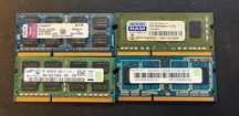 Pamięć RAM DDR3 4 GB 1600 MHz do Laptopa Kingston/Good Ram/Samsung