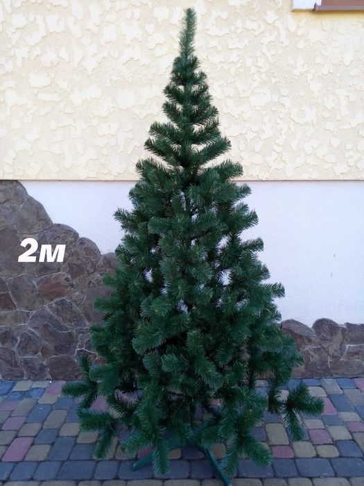 ТОП! Ялинка лита зелена, 1.5-2,3м зелена, елка искусственная пвх