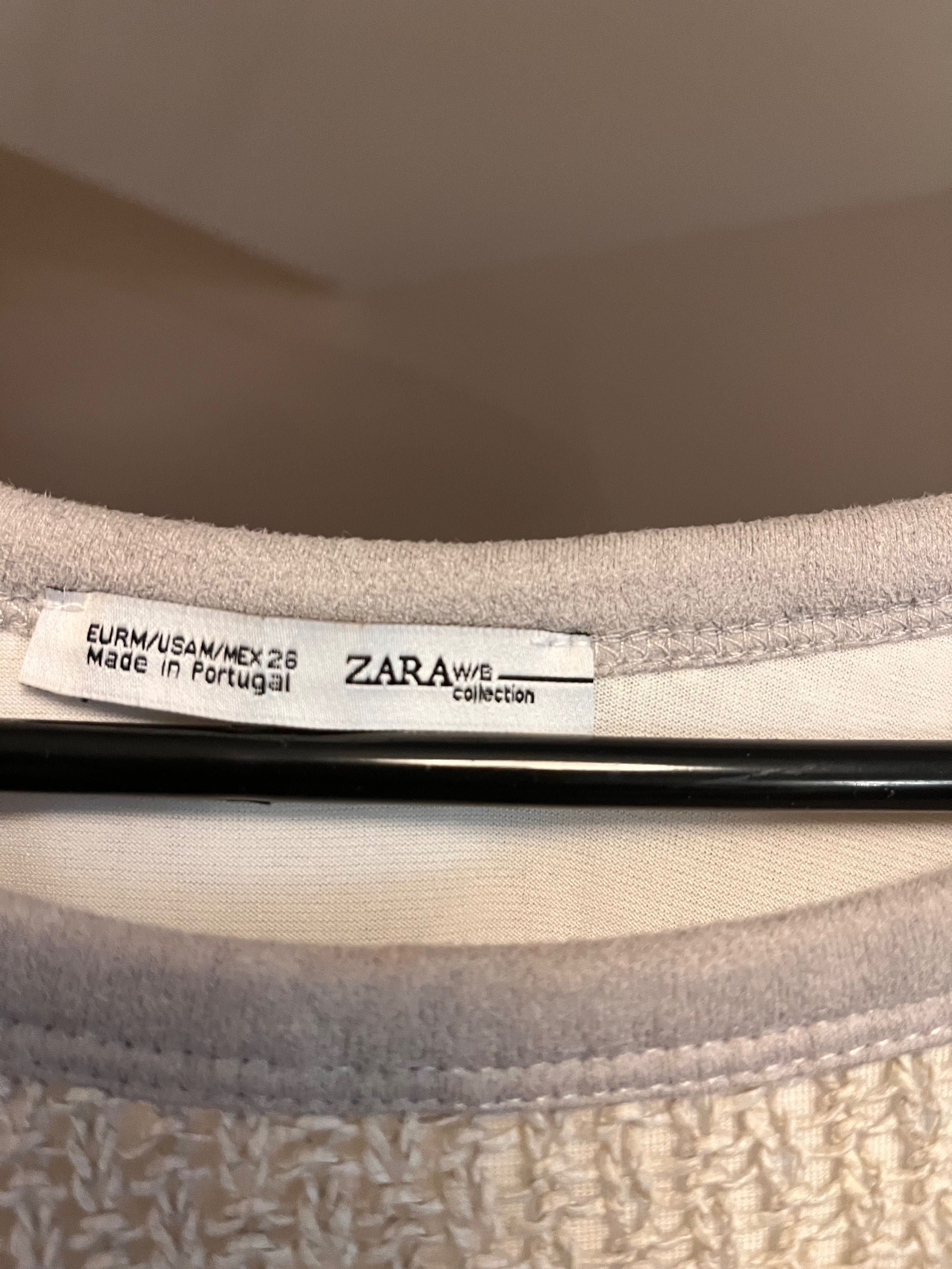 ___ ZARA ___ letni sweterek oversize r. M