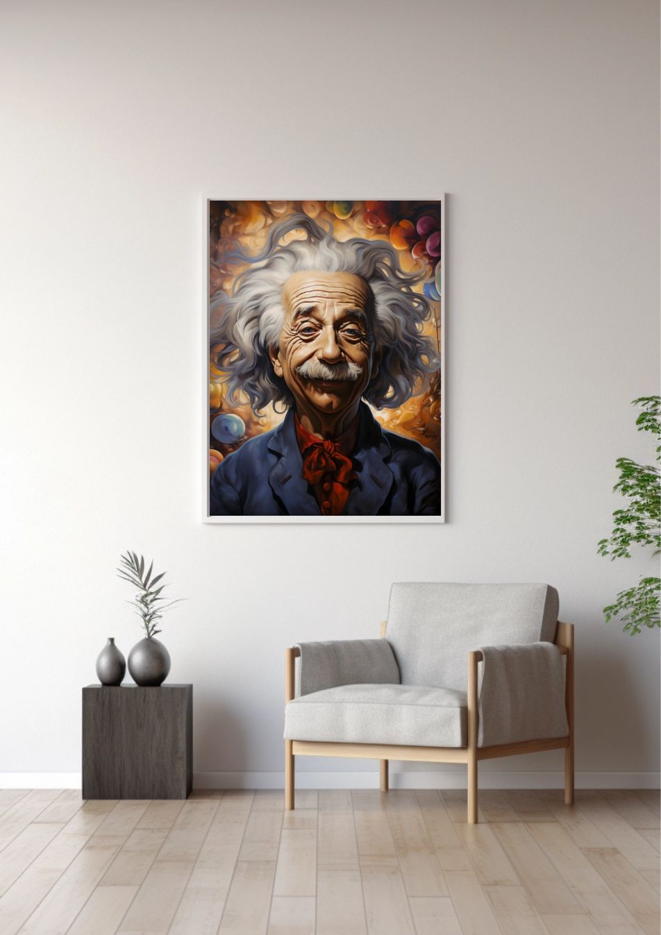 Piękne Umysły - Einstein v2 plakat A3 (29,7 x 42cm)