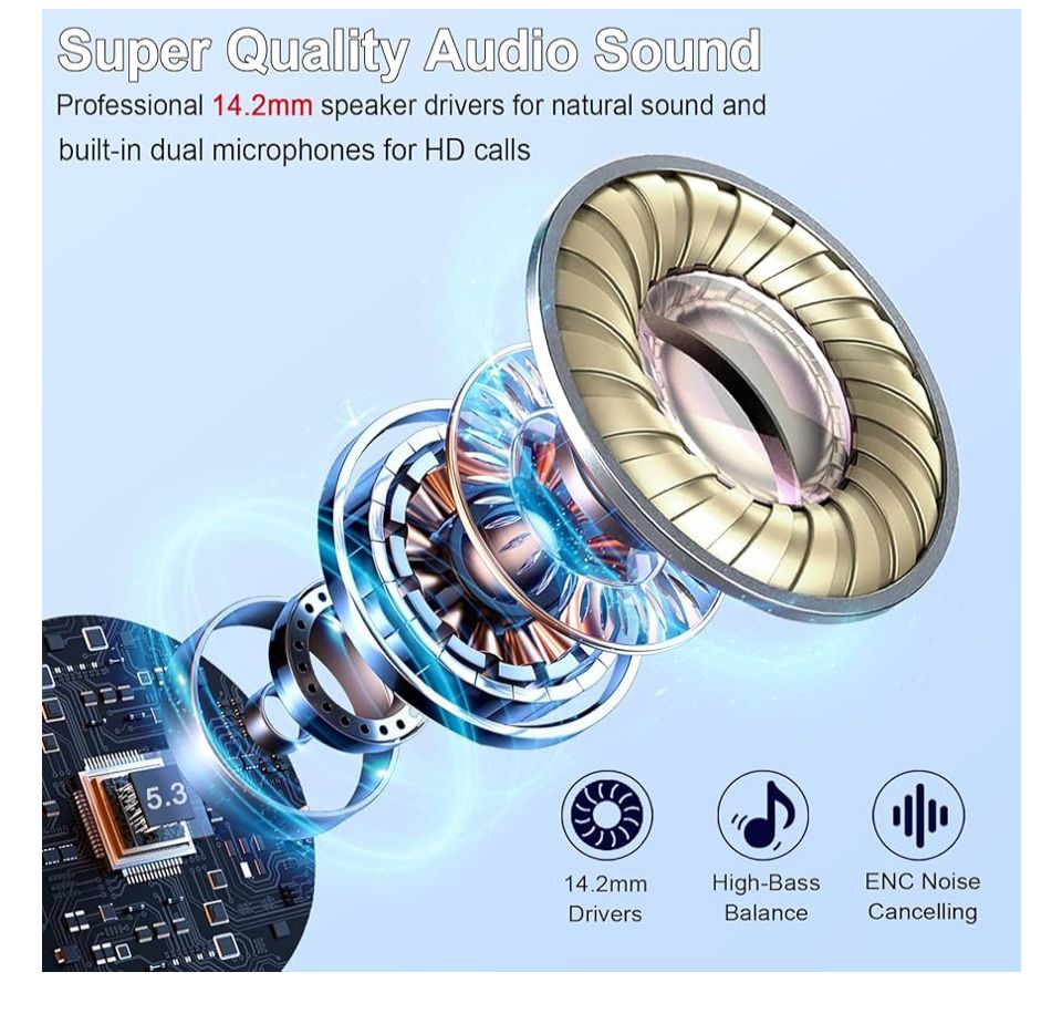 Słuchawki bezprzewodowe Bluetooth Rinsmola