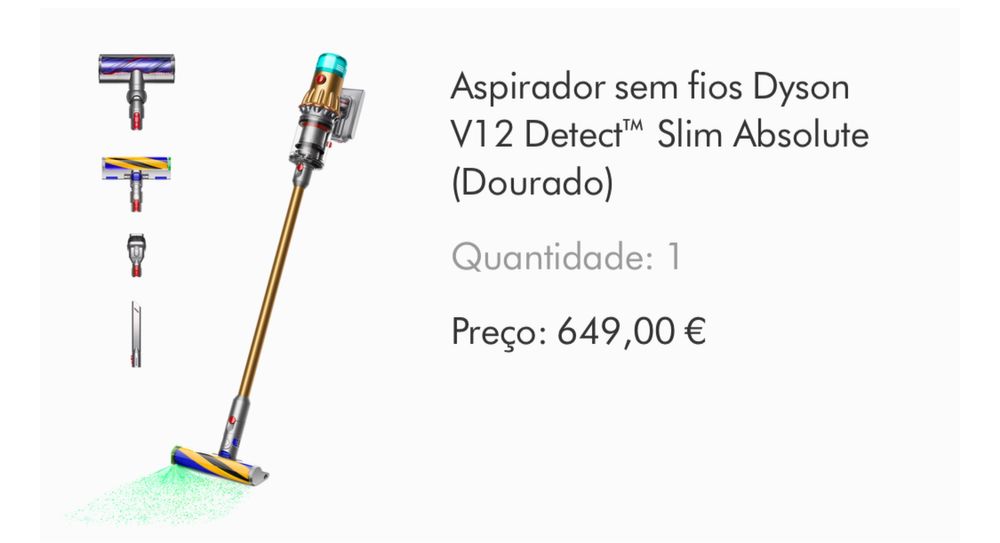 DYSON V12 detect slim absolute