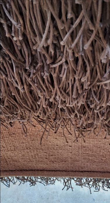 Carpete castanha 165x125cm