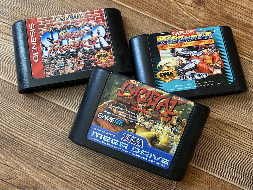 Sega Mega Drive (Genesis): Earthworm Jim, Aladdin, Terminator, Rage
