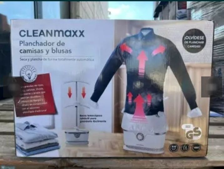 Парова станція CleanMAXX, відпарювач, сушка, праска