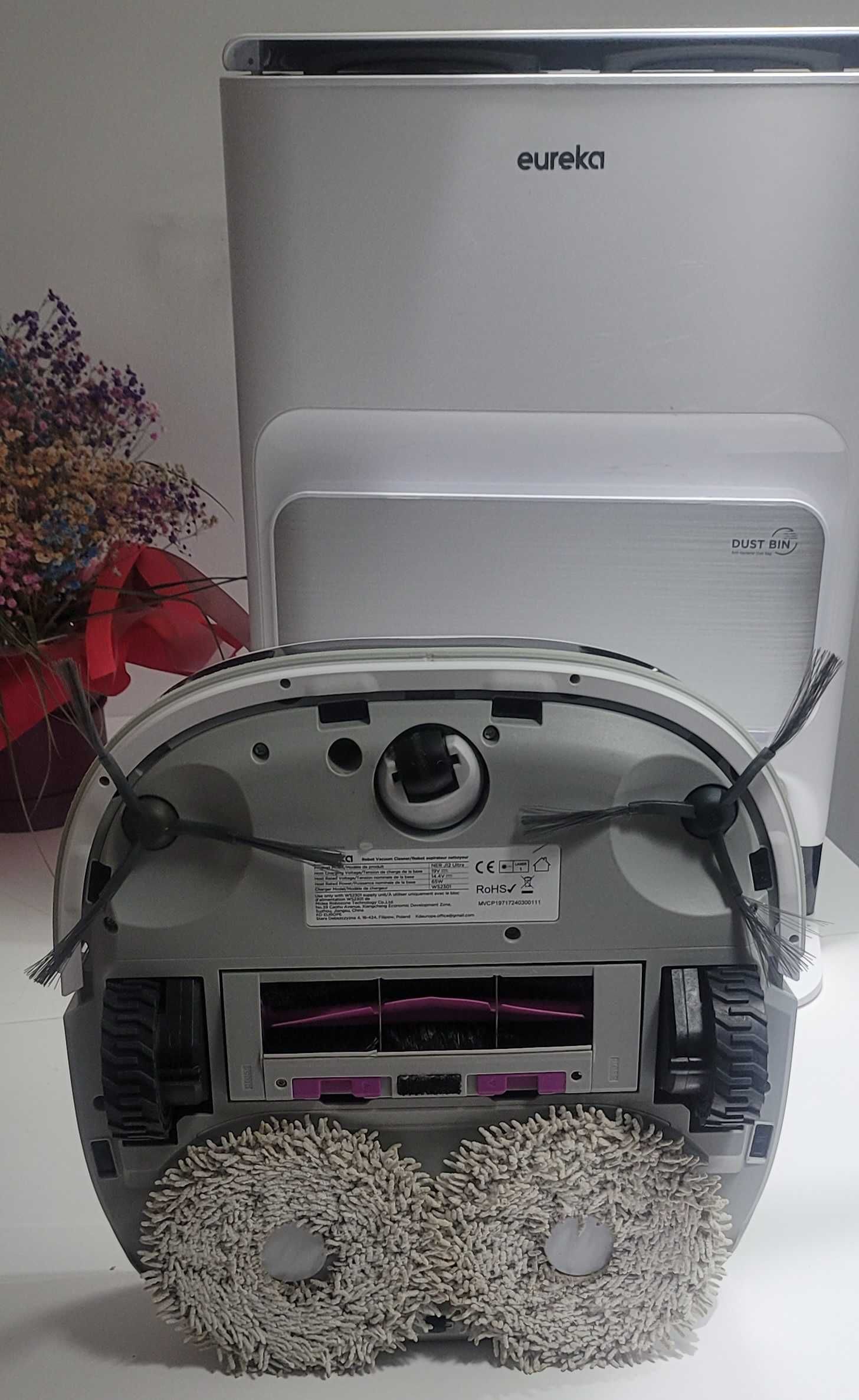 EUREKA J12 Ultra - robot odkurzacz - Dostawa Gratis