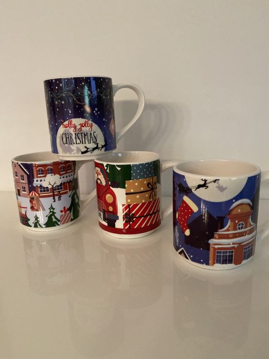 Bożonarodzeniowe kubki do kawy świateczne