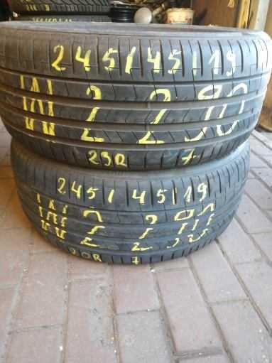 W2  245 /45/19 PIRELLI P Zero , 2szt