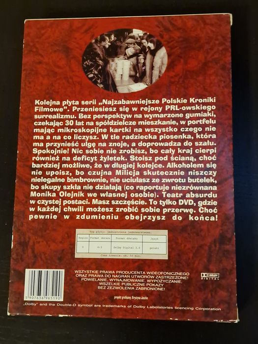Propaganda PRLu najzabawniejsze polskie kroniki filmowe lata 70/80 DVD