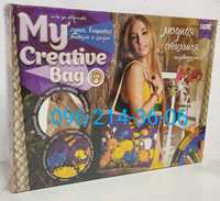 Набор творчества Сумка вышитая лентами и гладью "My Creative bag"