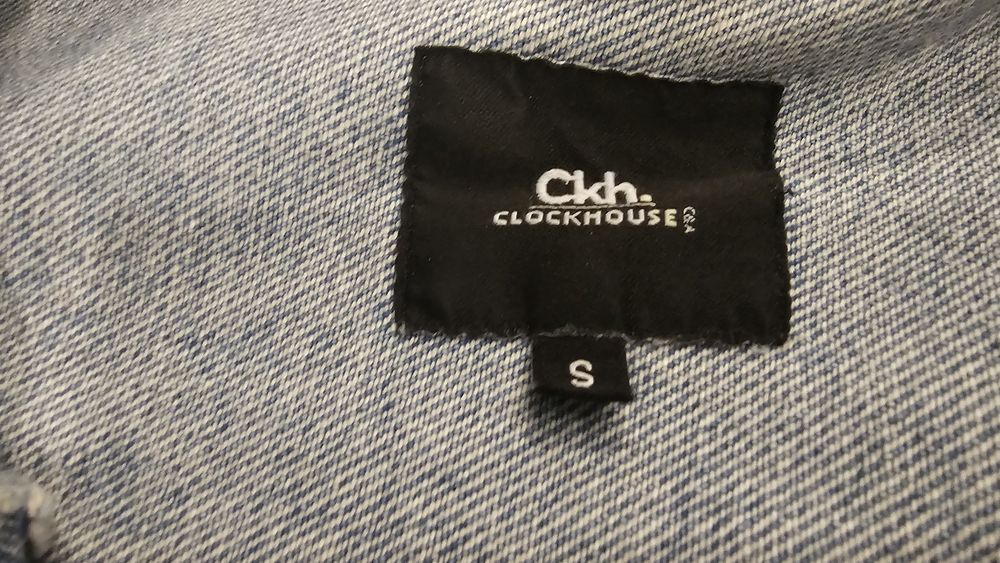 Koszula, kurtka, katana jeansowa męska "S" C&A