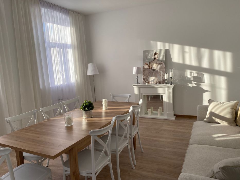 Apartament 80 m wynajem na doby w centrum Lipna