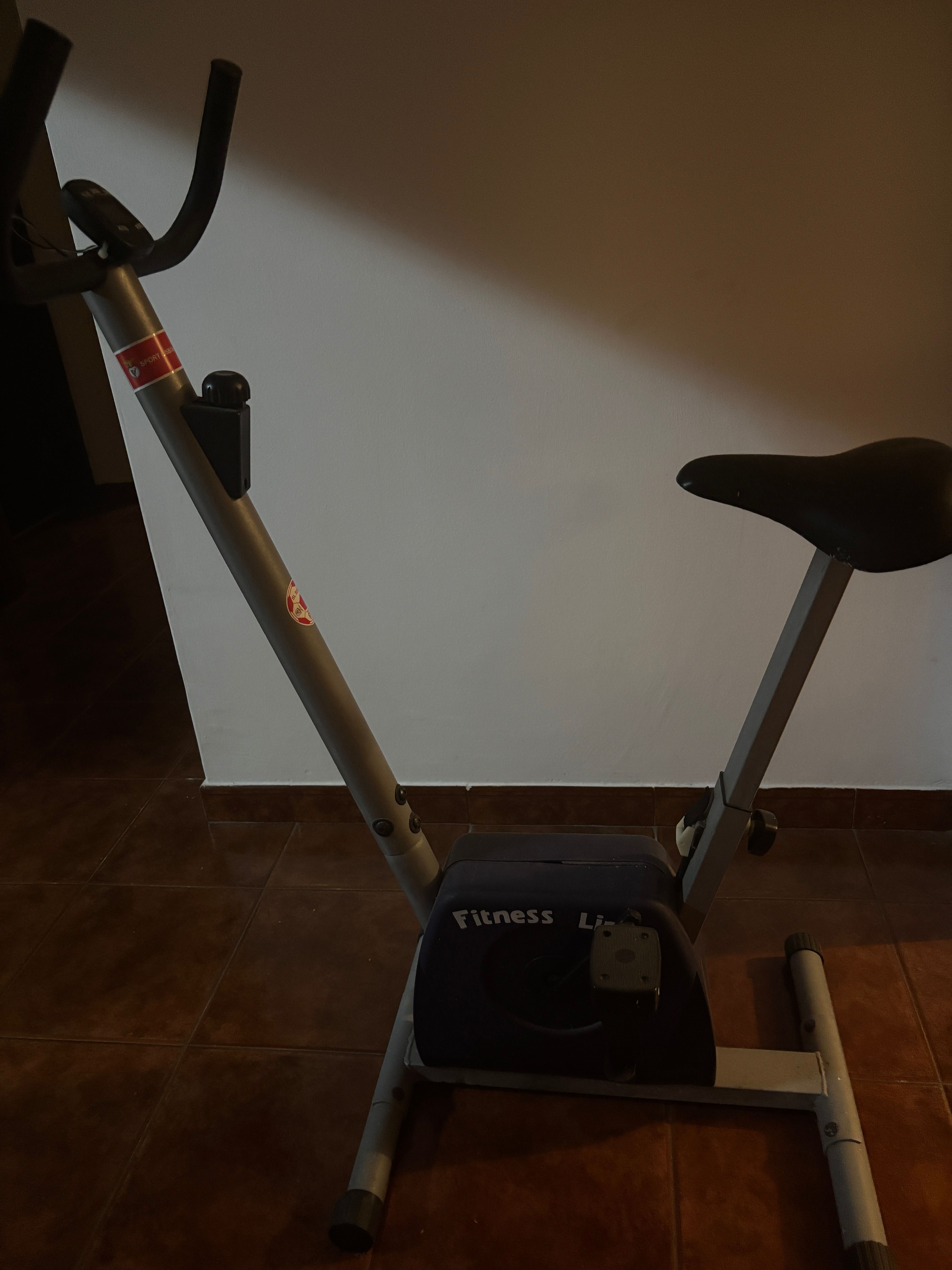Bicicleta de exercício em casa