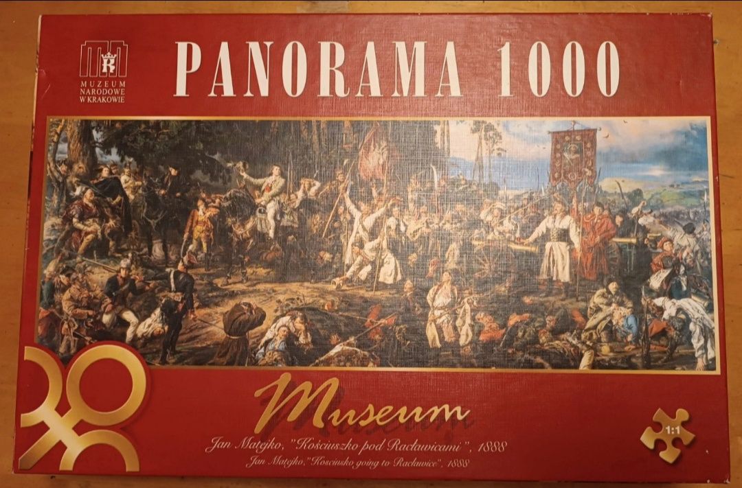 Puzzle panorama 1000 Jan Matejko Kościuszko pod Racławicami